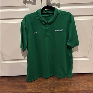 Nike Men’s Green Polo - Stetson University Lacrosse